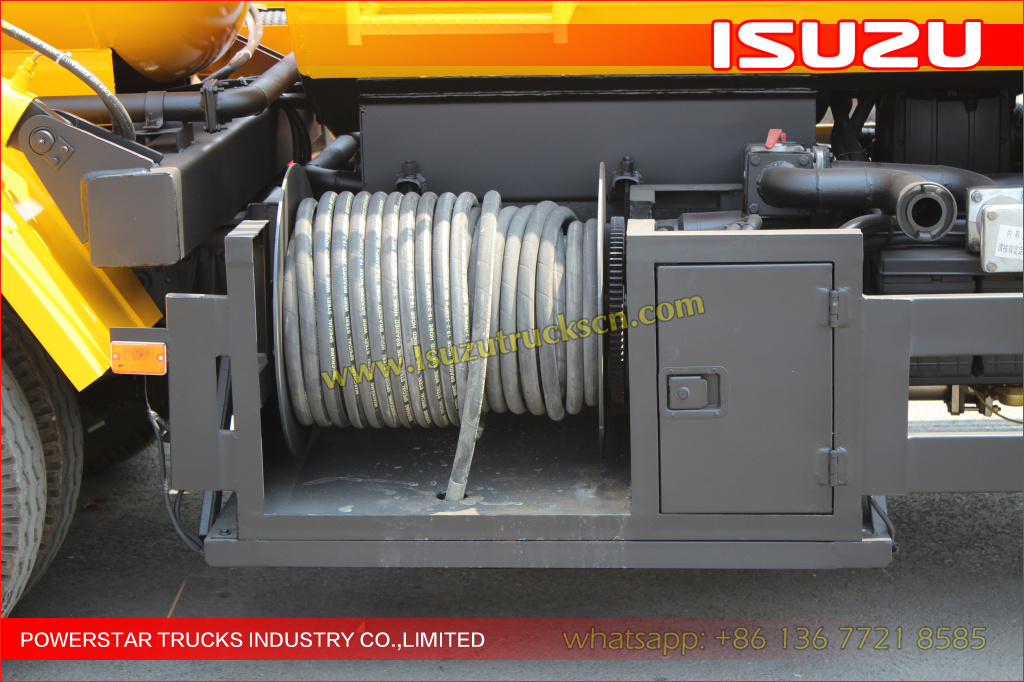 ISUZU Trucks mounted Jetting vacuum trucks ISUZU Trucks mounted Jetting vacuum trucks
