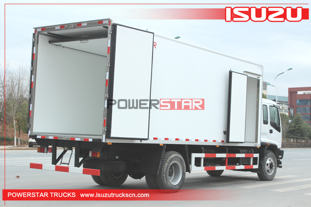 ISUZU Seafood Frozen Van Trucks for sale ISUZU Seafood Frozen Van Trucks for sale