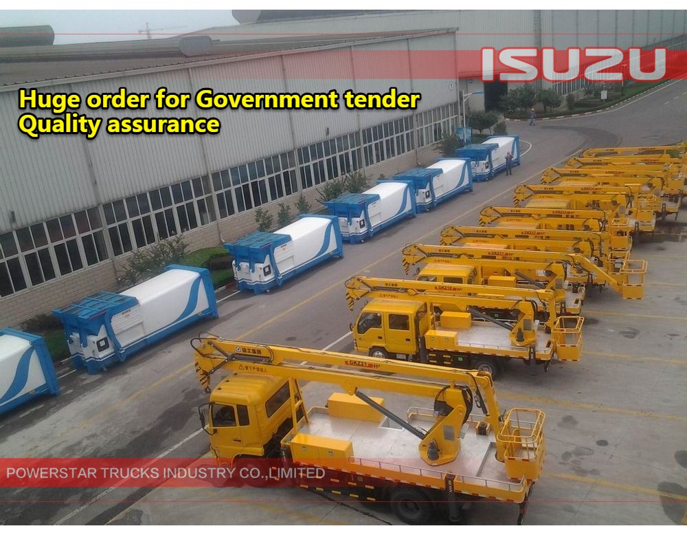 16m quality Isuzu Hydraulic Working Platform Vehicle 16m quality Isuzu Hydraulic Working Platform Vehicle