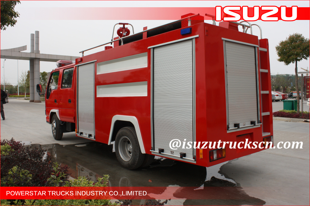 Isuzu NKR77 Fire Rescue Vehicle Delivery to Philippines Isuzu NKR77 Fire Rescue Vehicle Delivery to Philippines