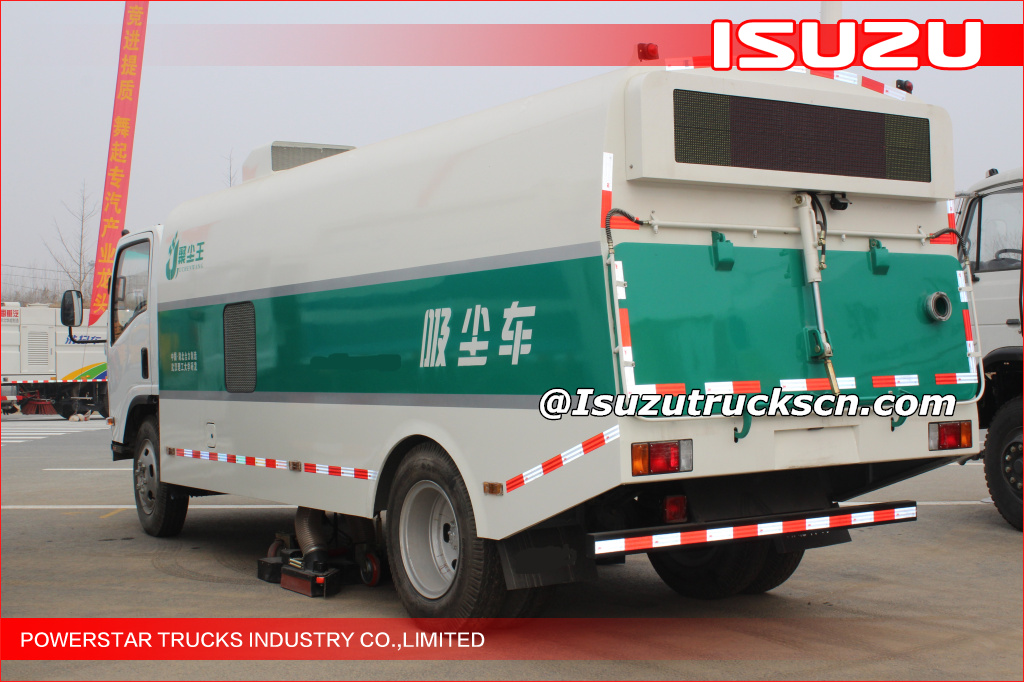 EFL Isuzu road clean vacuum sweeper truck industrial street sweeper Isuzu EFL Isuzu road clean vacuum sweeper truck industrial street sweeper Isuzu