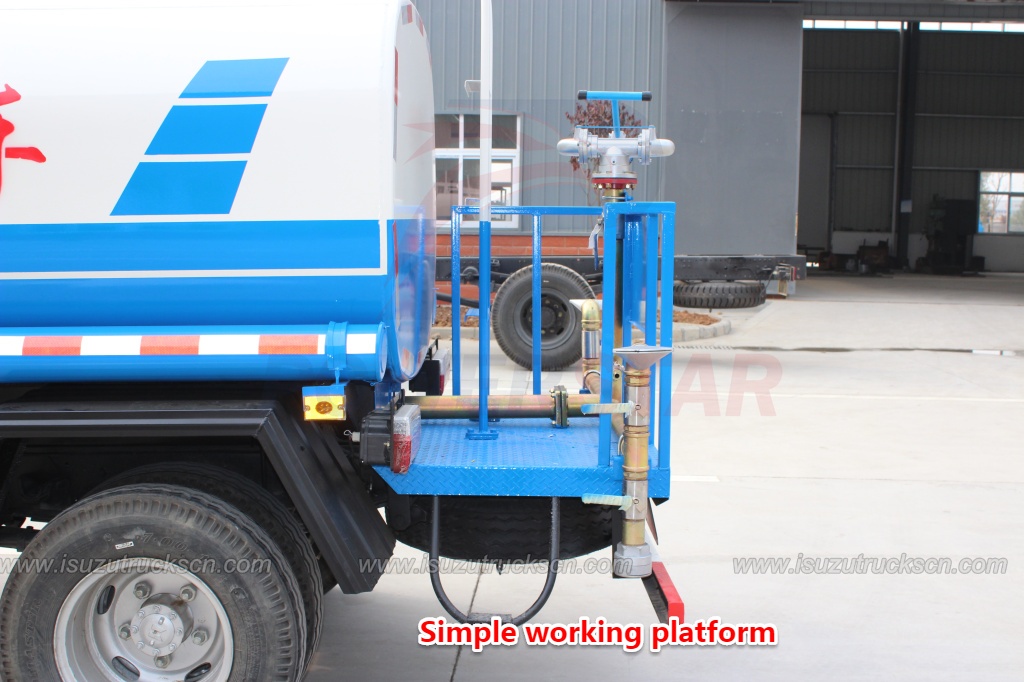 isuzu water sprinkler