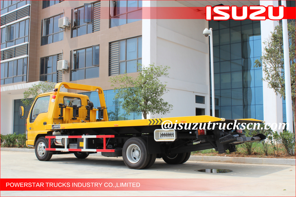 3Tons Isuzu Road Wrecker Truck Emergency Rescue Vehicle