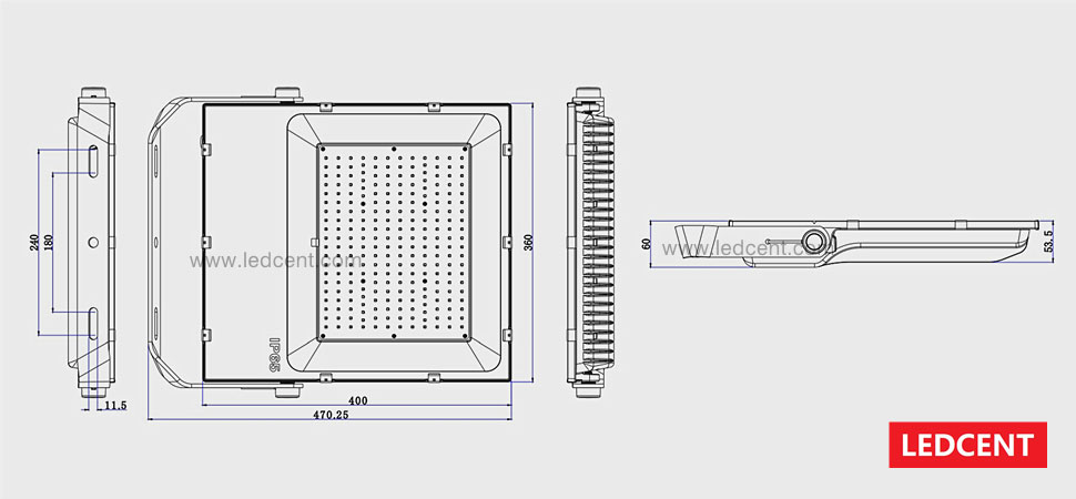 200W LED flood lights