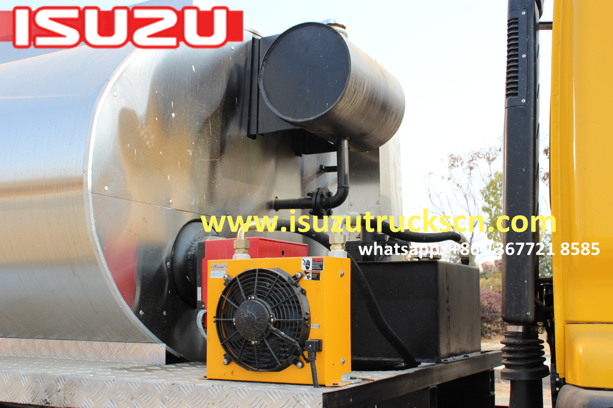 10000L Myanmar Japanese ISUZU FTR Automatic Bitumen Transportation Tank/Asphalt Transportation Tank Truck 10000L Myanmar Japanese ISUZU FTR Automatic Bitumen Transportation Tank/Asphalt Transportation Tank Truck