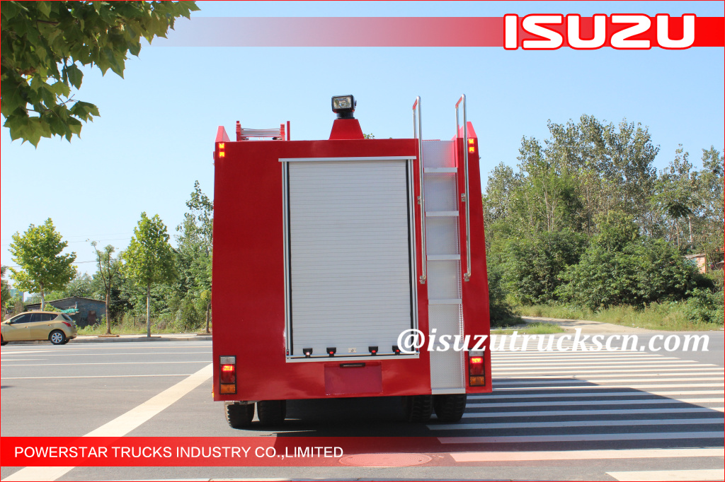 4x2 5000L Single cabin Water Foam Fire Truck Isuzu 4x2 5000L Single cabin Water Foam Fire Truck Isuzu