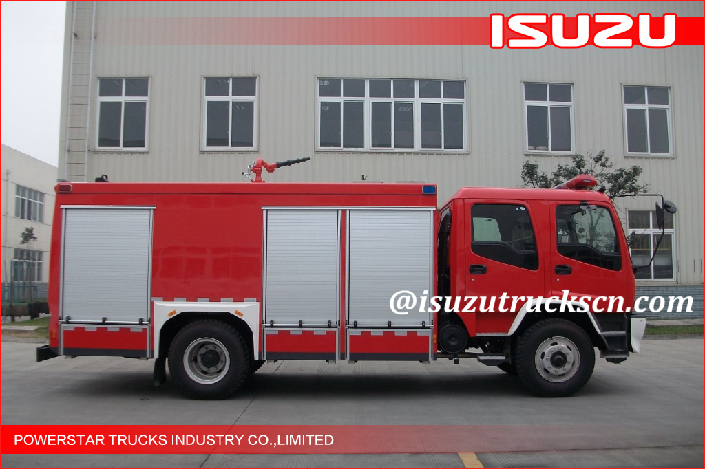 Brand new 5000L Isuzu FTR Chassis Water Fire Tender Vehicle