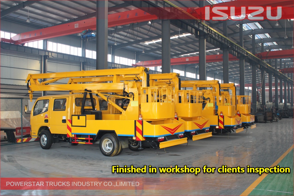 16m quality Isuzu Hydraulic Working Platform Vehicle