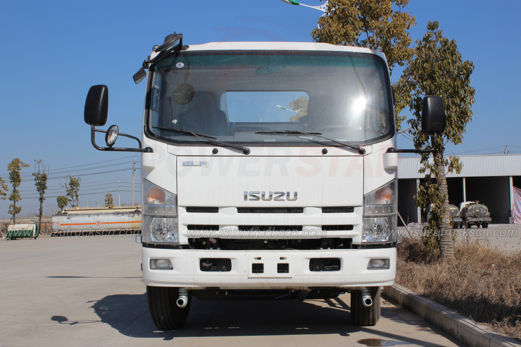 Japanese 7000L 8000L ELF Isuzu watering tanker cart street springkler truck