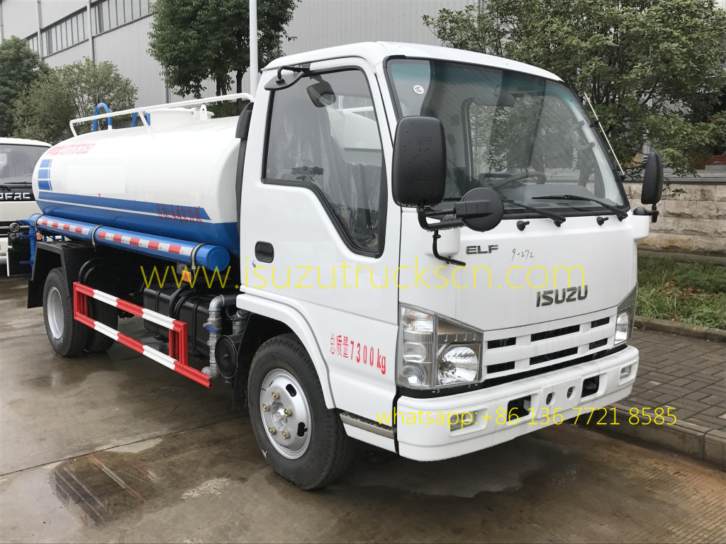 Water Lorry Tank ISUZU Water Sprinkler pictures Water Lorry Tank ISUZU Water Sprinkler pictures