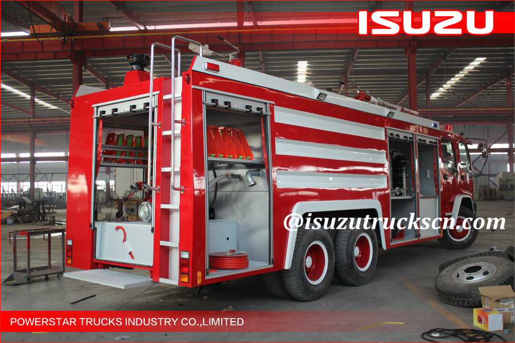 6*4 12000L Fire Truck Isuzu water foam Fire Vehicle supplier 6*4 12000L Fire Truck Isuzu water foam Fire Vehicle supplier