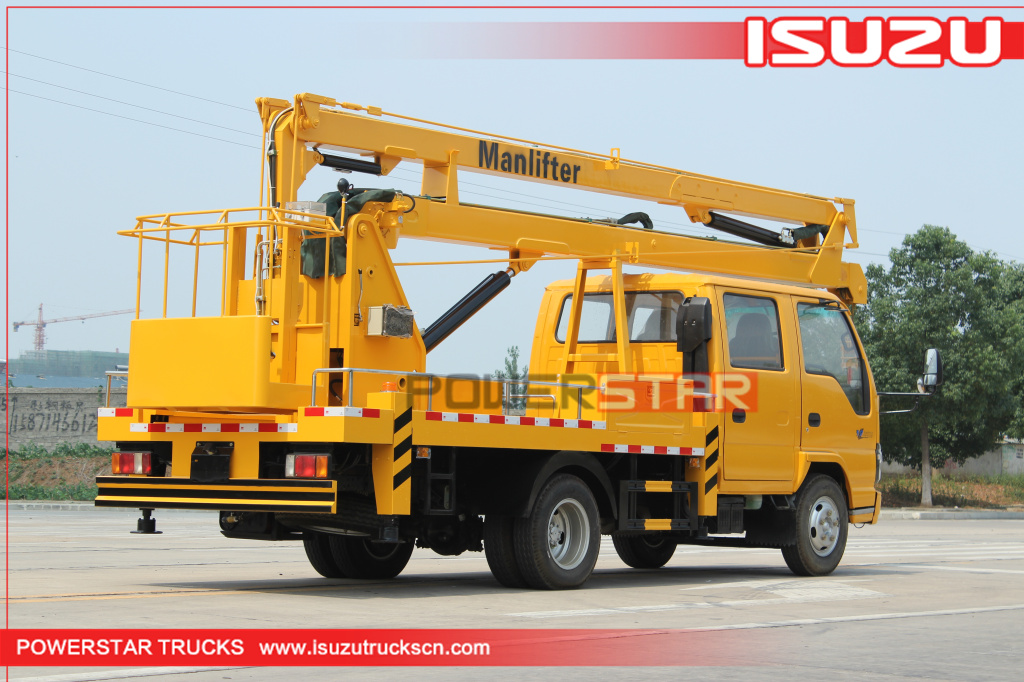 16m~18m Boom Lift Truck Isuzu Manlifter for sale 16m~18m Boom Lift Truck Isuzu Manlifter for sale