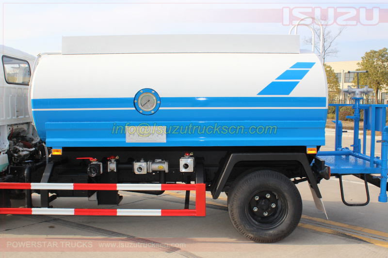 Water Bowsers Isuzu ELF tanker trucks 5,000Liters specification and pictures Water Bowsers Isuzu ELF tanker trucks 5,000Liters specification and pictures