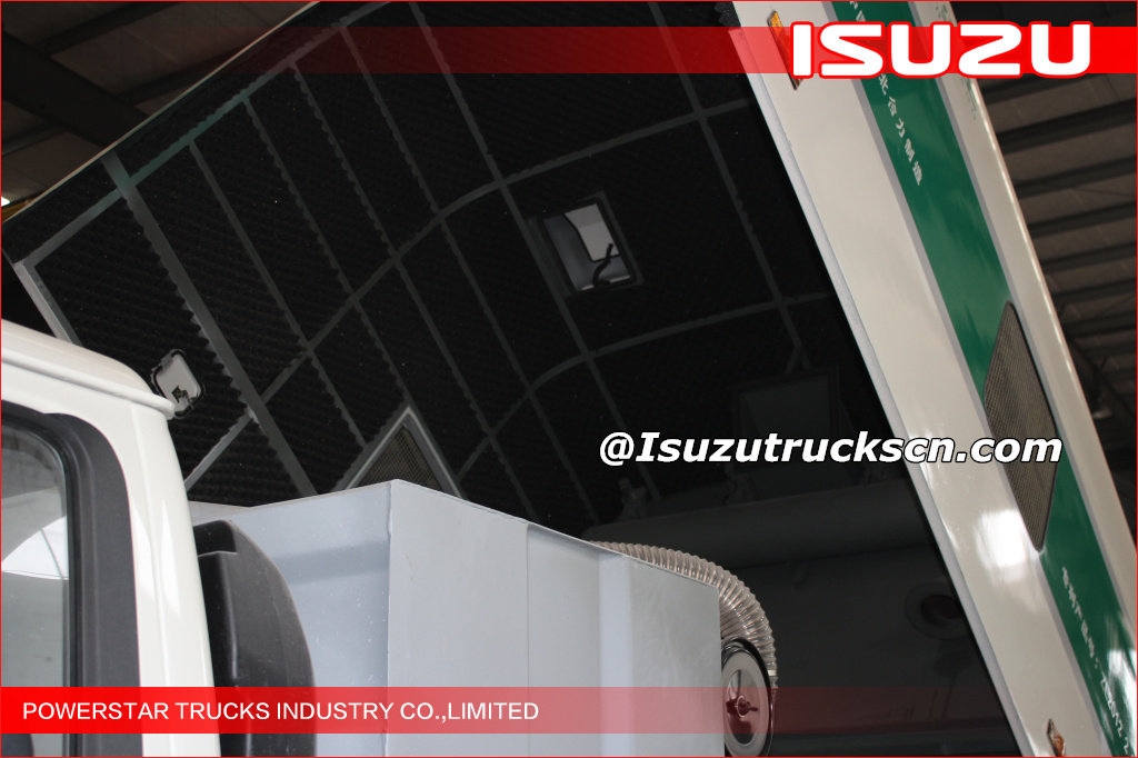 EFL Isuzu road clean vacuum sweeper truck industrial street sweeper Isuzu EFL Isuzu road clean vacuum sweeper truck industrial street sweeper Isuzu