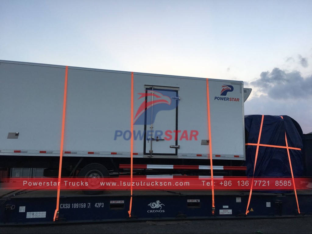 Isuzu brand refrigerator freezer truck/mini freezer box truck/seafood van truck for sale Isuzu brand refrigerator freezer truck/mini freezer box truck/seafood van truck for sale