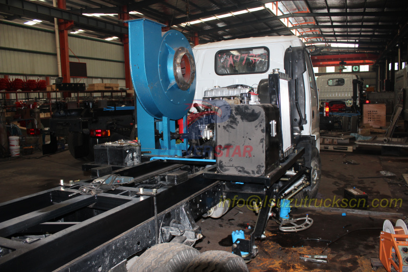 Isuzu tech Auxiliary engine JX493 for road sweeper trucks Isuzu tech Auxiliary engine JX493 for road sweeper trucks