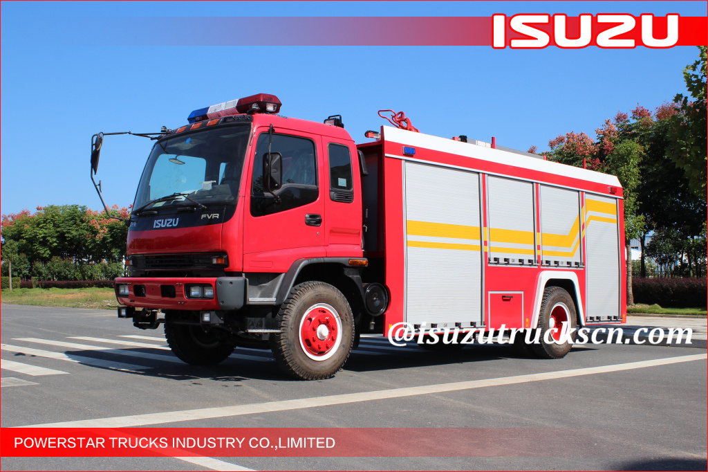 4x2 5000L Single cabin Water Foam Fire Truck Isuzu 4x2 5000L Single cabin Water Foam Fire Truck Isuzu