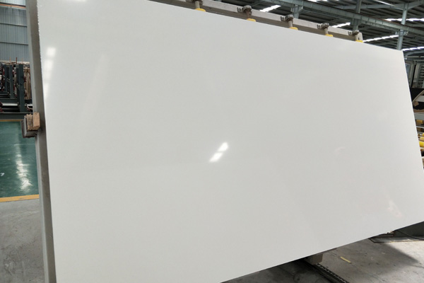 big slab quartz white top 