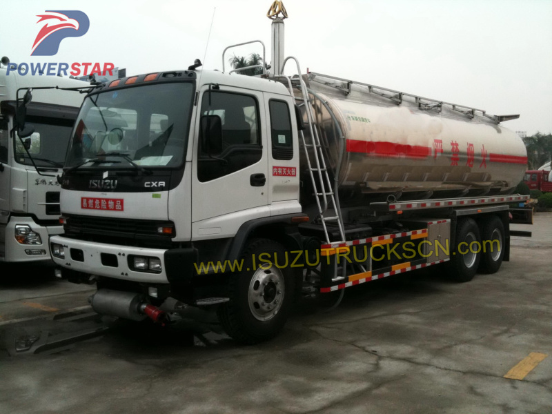Petrol bowser Isuzu (20,000 L) fuel tanker trucks pictures Petrol bowser Isuzu (20,000 L) fuel tanker trucks pictures