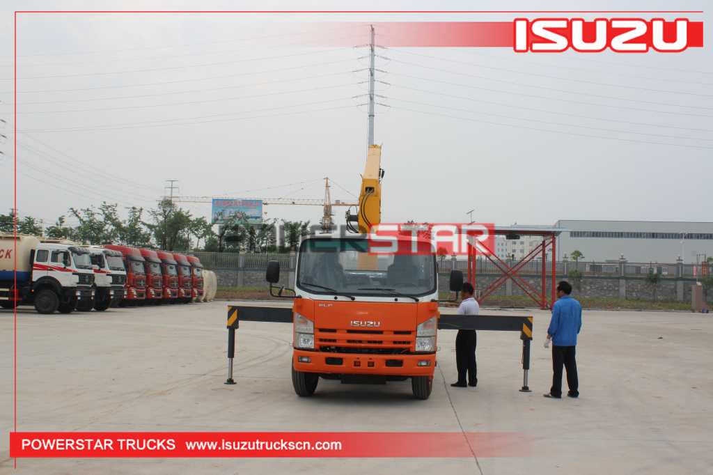 5ton Rwanda Isuzu Mobile Commercial Telescopic Boom Truck Mounted Crane 5ton Rwanda Isuzu Mobile Commercial Telescopic Boom Truck Mounted Crane