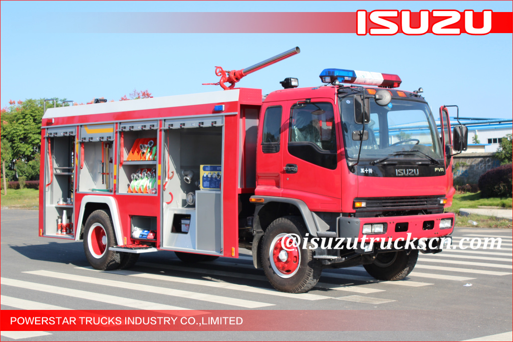 4x2 5000L Single cabin Water Foam Fire Truck Isuzu 4x2 5000L Single cabin Water Foam Fire Truck Isuzu