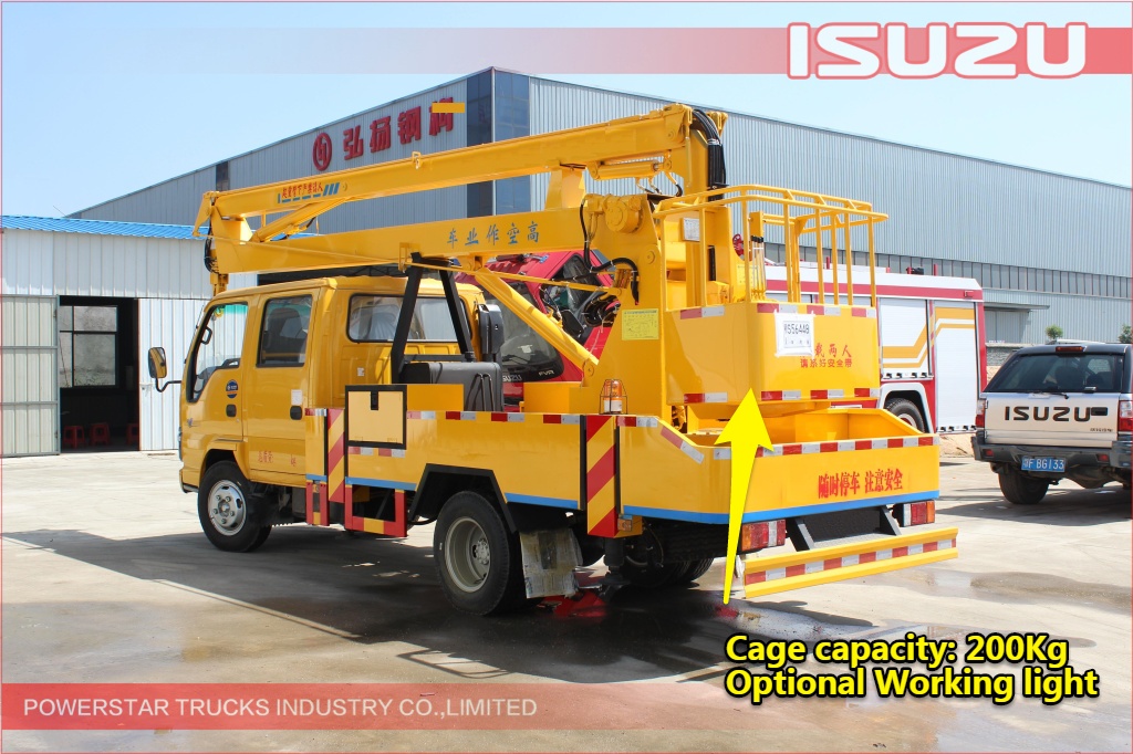 16m quality Isuzu Hydraulic Working Platform Vehicle