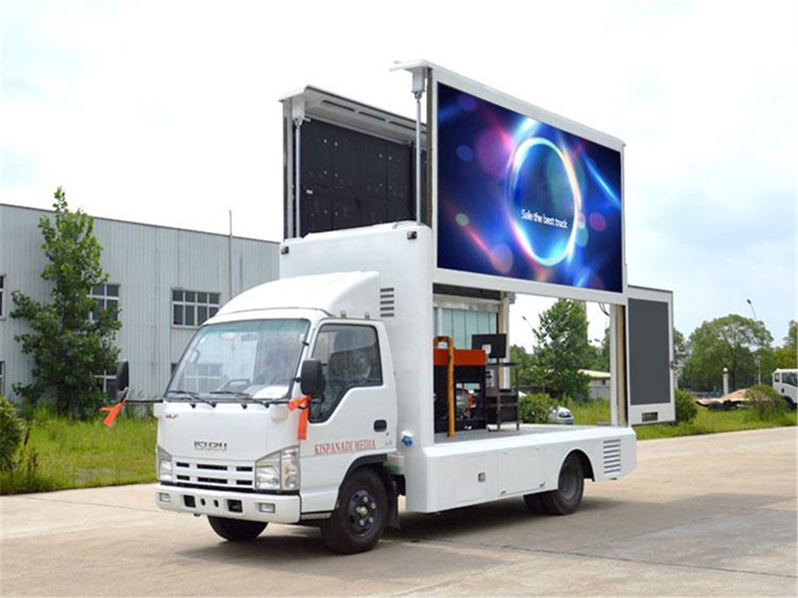 ISUZU 4x2 outdoor LED panel Advertising Display Trucks for sale ISUZU 4x2 outdoor LED panel Advertising Display Trucks for sale