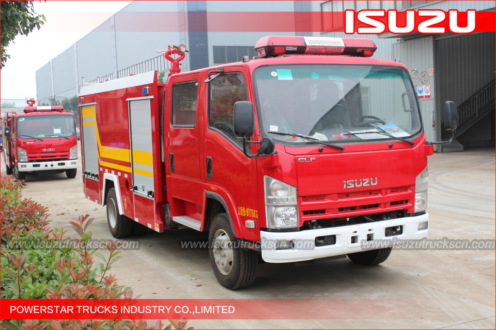NPR ELF Water Fire truck for Togo NPR ELF Water Fire truck for Togo