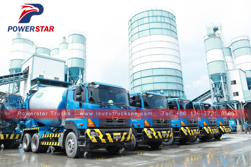 Japan new 8-10cbm ready mix hino concrete mixer truck hire Japan new 8-10cbm ready mix hino concrete mixer truck hire