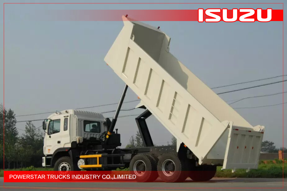 20Ton 10wheels Isuzu Chassis Heavy Tipper Trucks