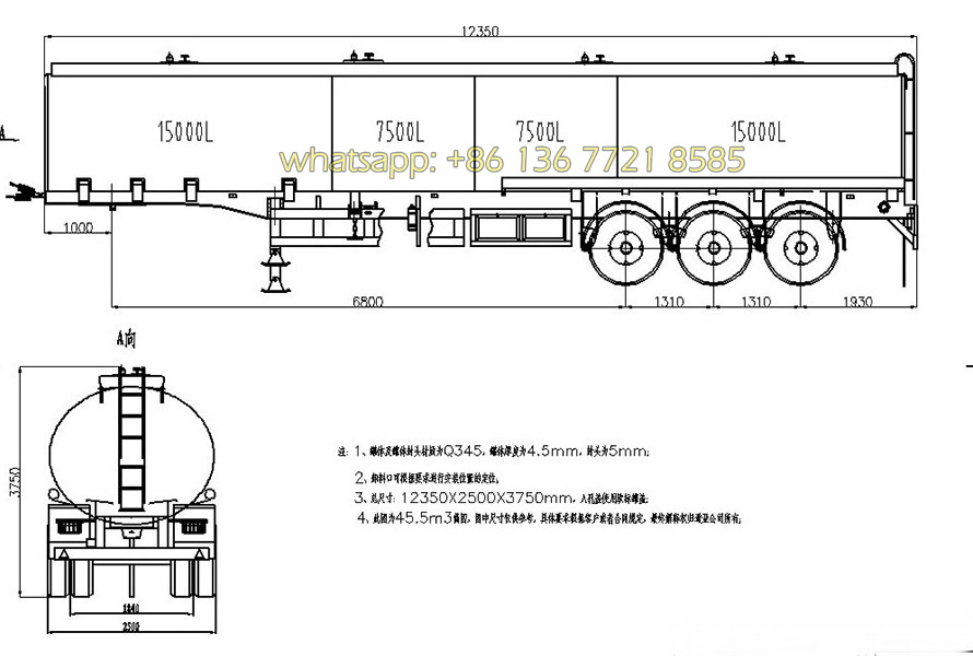 40,000 Litre Fuel Transport Trailer