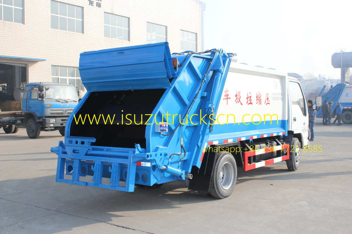 3 Ton Isuzu Garbage Truck With Compactor details pictures