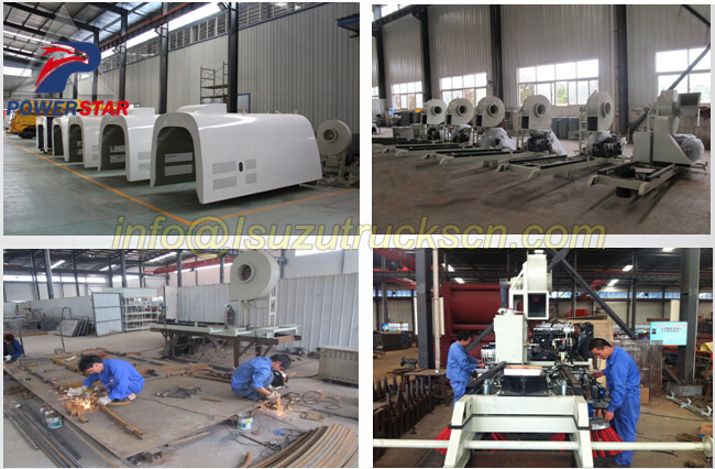 Road sweeper kit Street sweeping truck kit up structure Road sweeper kit Street sweeping truck kit up structure