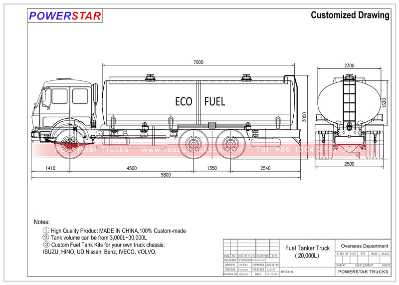 petrol fuel tank Hino700 oil tanker trucks drawing petrol fuel tank Hino700 oil tanker trucks drawing