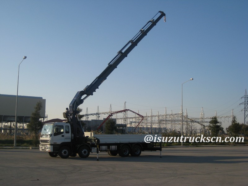 Isuzu Truck with crane Telescopic boom crane Isuzu cargo body crane lorry trucks Isuzu Truck with crane Telescopic boom crane Isuzu cargo body crane lorry trucks