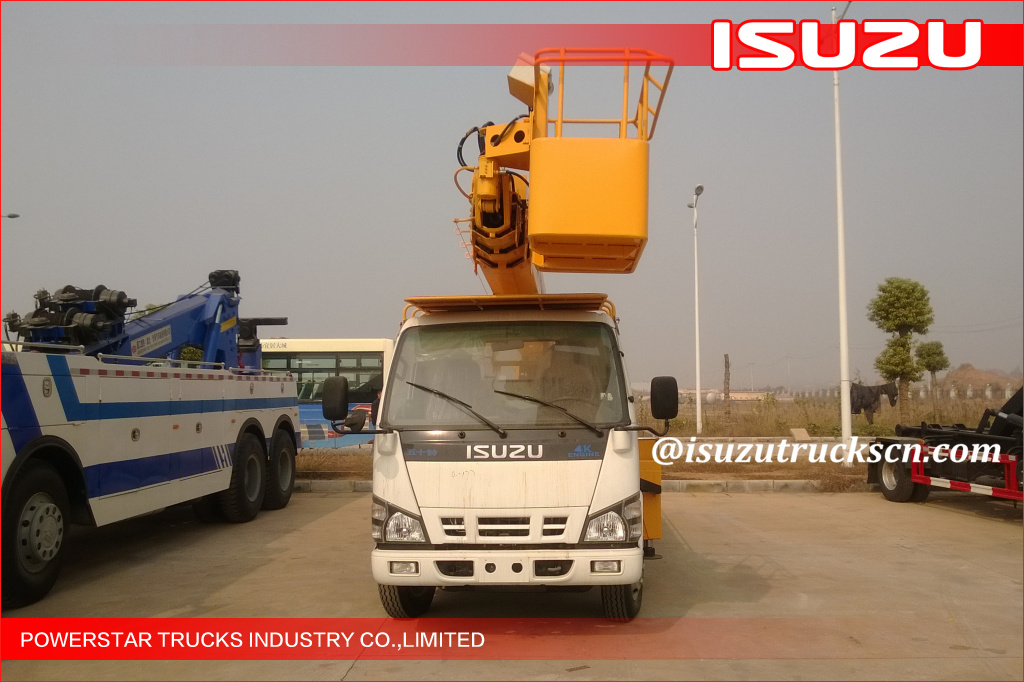 20-22m Telescopic Boom Isuzu Aerial Working Platform Truck 20-22m Telescopic Boom Isuzu Aerial Working Platform Truck