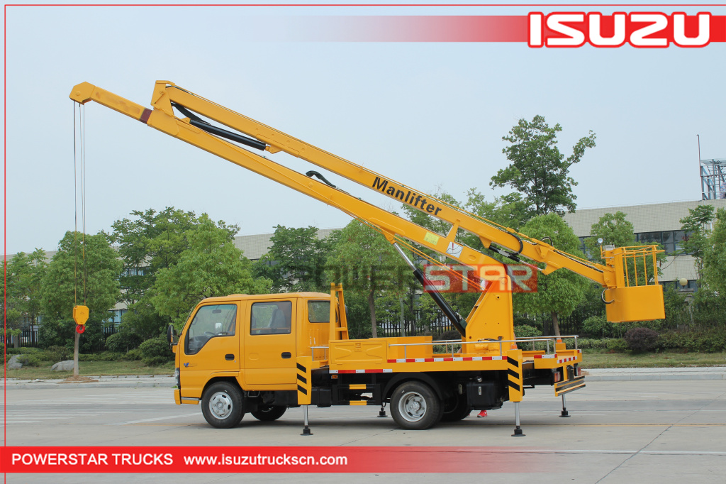 16m~18m Boom Lift Truck Isuzu Manlifter for sale 16m~18m Boom Lift Truck Isuzu Manlifter for sale