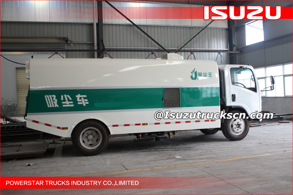 EFL Isuzu road clean vacuum sweeper truck industrial street sweeper Isuzu EFL Isuzu road clean vacuum sweeper truck industrial street sweeper Isuzu