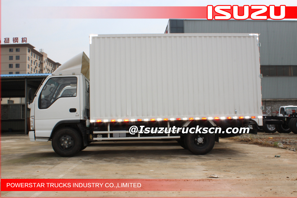 Isuzu ELF 100p 5 Ton Van Truck, Box Truck, Cargo Truck Isuzu ELF 100p 5 Ton Van Truck, Box Truck, Cargo Truck