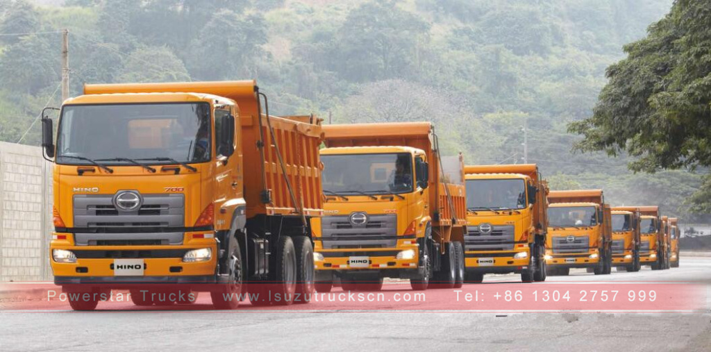 Heavy dump truck GAC Hino Tipper trucks 30Tons Heavy dump truck GAC Hino Tipper trucks 30Tons