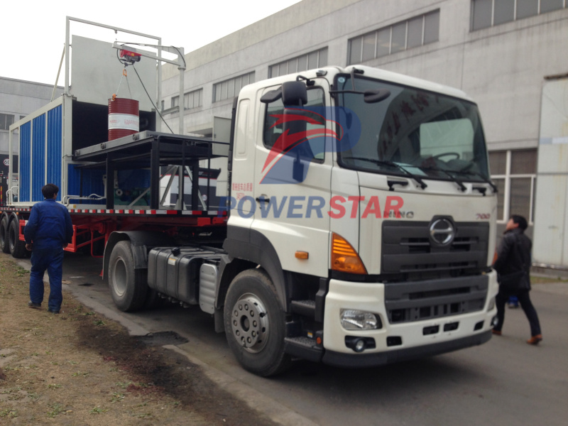 Mobile Drummed Bitumen Decanting Trailer (8,000L) Mobile Drummed Bitumen Decanting Trailer (8,000L)