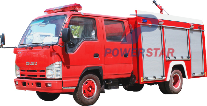 2,000L water tanker fire truck Isuzu 2,000L water tanker fire truck Isuzu