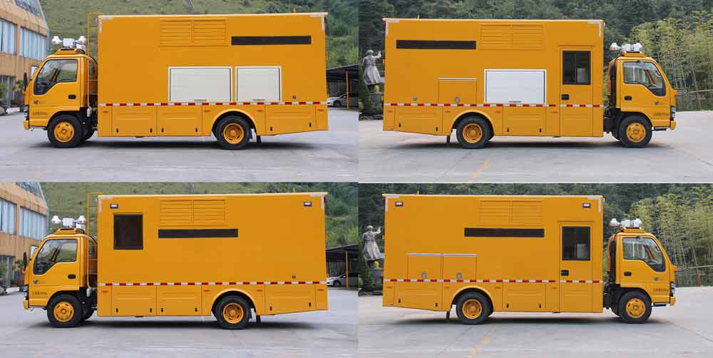Isuzu brand emergency electric power supply vehicle Isuzu brand emergency electric power supply vehicle