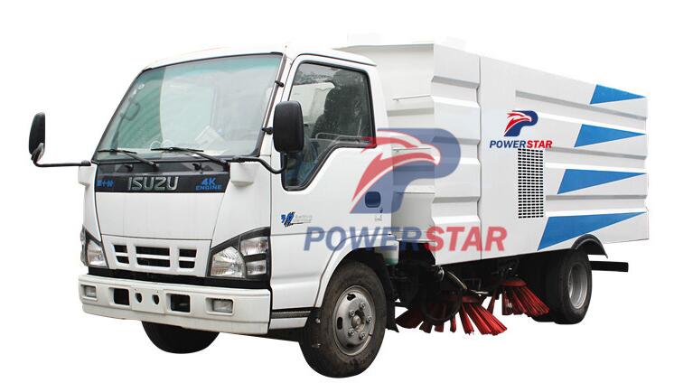 Philippines custom made 5tons street cleaning sweeper truck Isuzu Philippines custom made 5tons street cleaning sweeper truck Isuzu