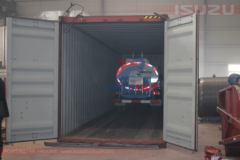 Shipment for Water TRUCKS Isuzu ELF tanker trucks 5,000Liters Shipment for Water TRUCKS Isuzu ELF tanker trucks 5,000Liters
