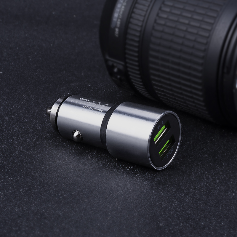 Fast Charging Dual-Port Vehicle Charger Fast Charging Dual-Port Vehicle Charger