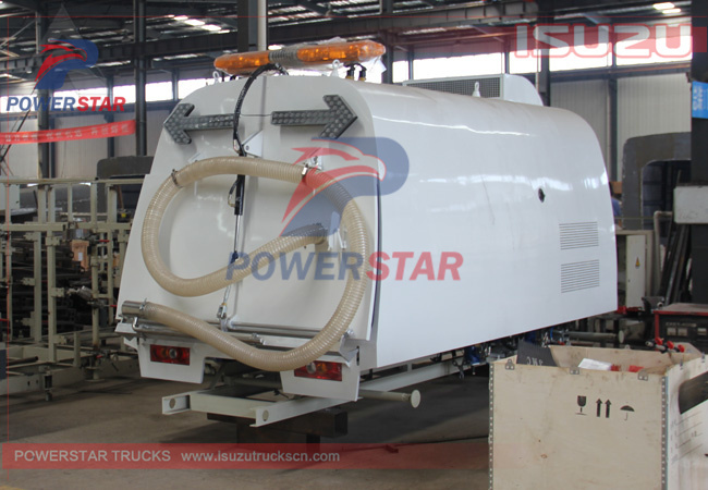 Road sweeper kit Street sweeping truck kit up structure Road sweeper kit Street sweeping truck kit up structure
