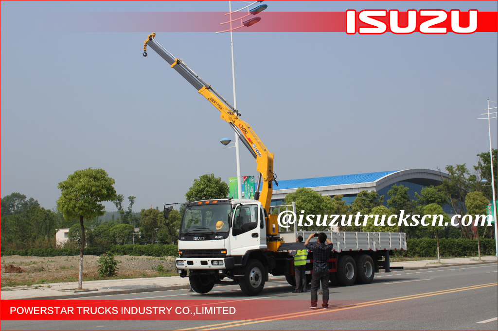 10 wheels Heavy Duty Isuzu Knuckle Boom Truck Crane, ISUZU Crane trucks 10 wheels Heavy Duty Isuzu Knuckle Boom Truck Crane, ISUZU Crane trucks