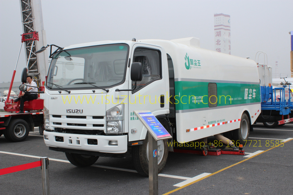 ISUZU Vacuum Truck Mounted Road Sweeper specifications and pictures ISUZU Vacuum Truck Mounted Road Sweeper specifications and pictures