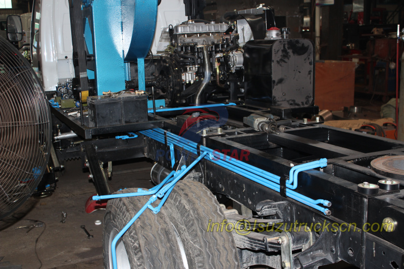 detail picture for road sweeper super structure Hydraulic Pipe line detail picture for road sweeper super structure Hydraulic Pipe line